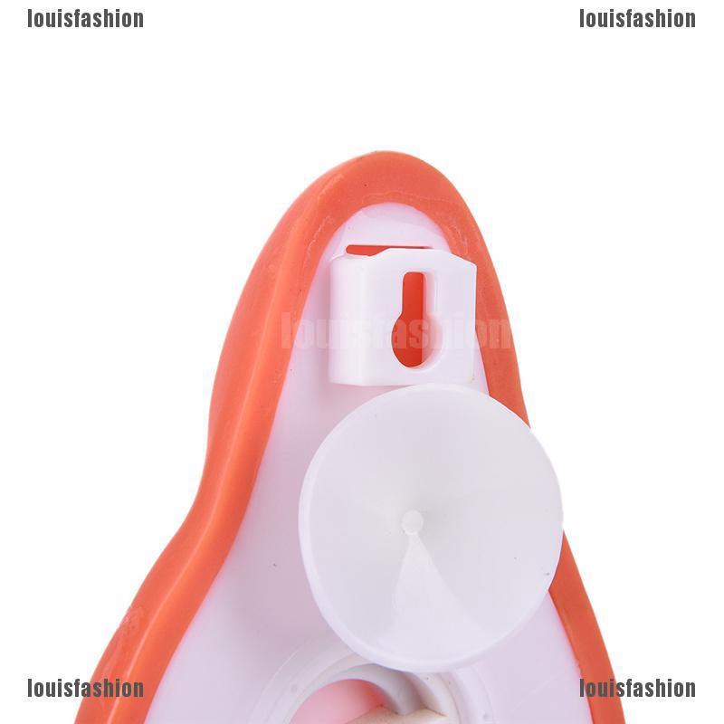 thro Fun Nose Shaped Bathroom Shower Wall Suction Hooks Sanitizer Gel