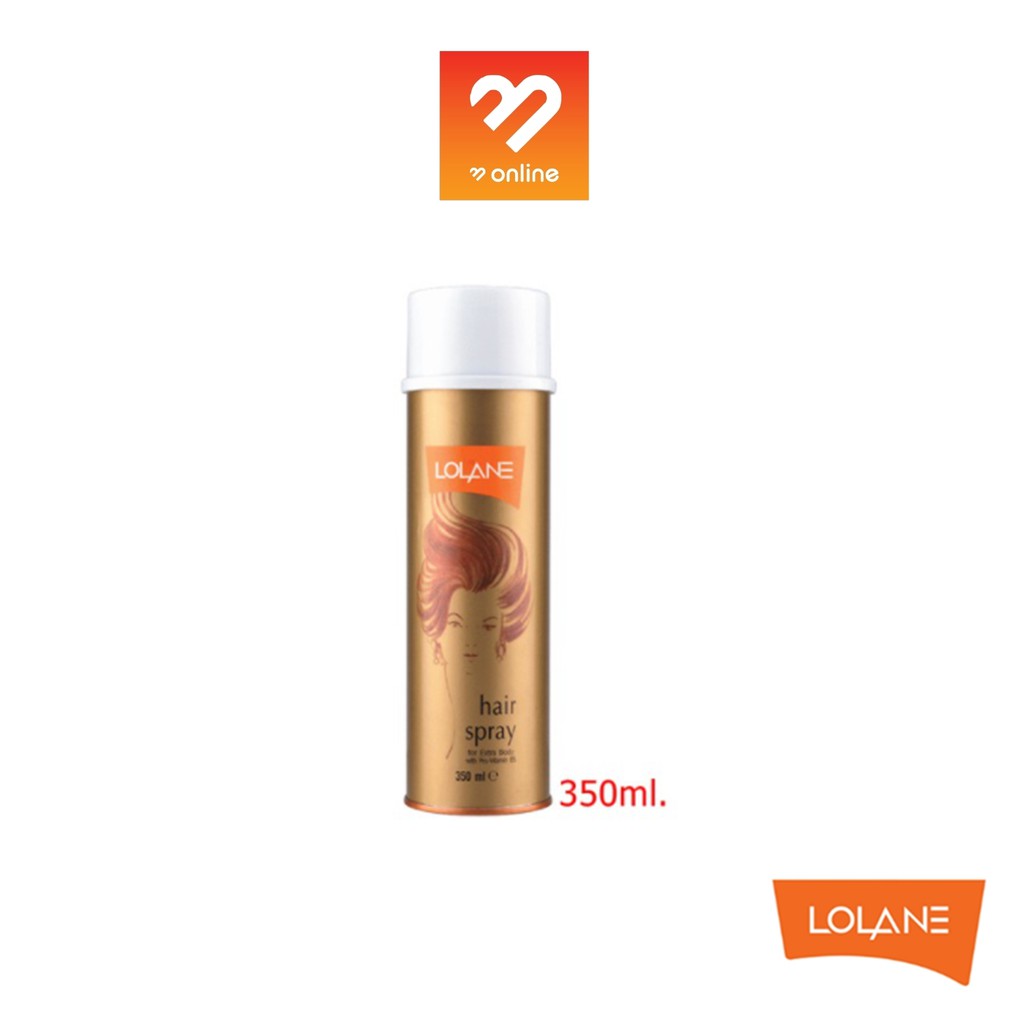 สเปรย์ฝุ่น โลแลน แฮร์ สเปรย์ Lolane Hair Spray Net Vintage Floral 350 ml เซ็ตทรงผมอยู่ทรงสวย ดุจมืออาชีพ