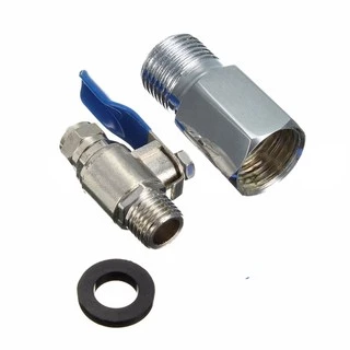 🚨 ล้างสต๊อก! 🚨 ก๊อกเครื่องกรองน้ำ BALL VALVE 1/4 T-WAY CONNECTOR 1/2 พร้อมซิลยางกันรั่ว