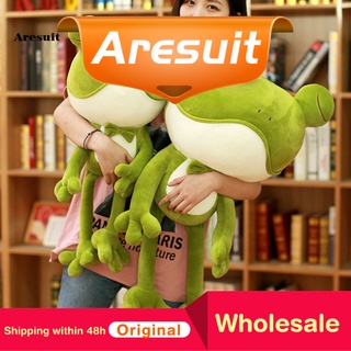 [Aresuit] ของเล่นตุ๊กตากบสีเขียวสําหรับห้องนอน