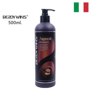 Berdywins​ Argan oil​ แชมพู อาร์แกนออยล์ ซุปเปอร์ซอฟ แชมพูจากน้ำมันอาร์แกนบริสุทธิ 500ml.