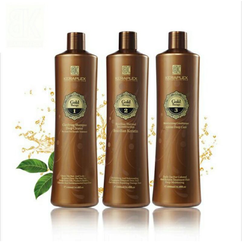 1000 ML Hair salon Formaldehyde Free Brazilian Karatin Hair Treatment (เคราตินสด Brazilian keratin 1
