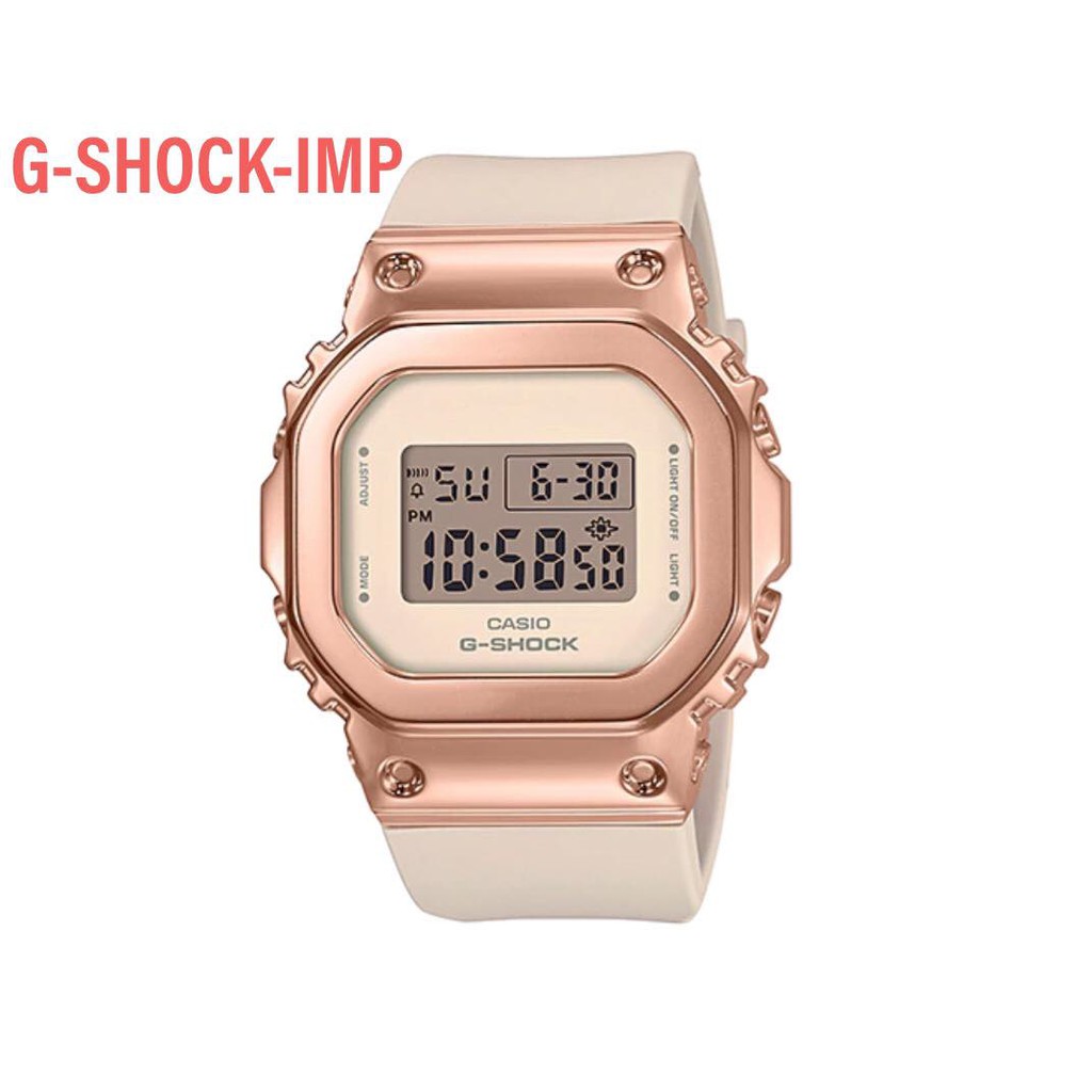 นาฬิกา CASIO G-SHOCK รุ่น GM-S5600PG-4DR   ของแท้ประกันศูนย์ CMG 1 ปีใหม่ล่าสุดฮิตกันมาก