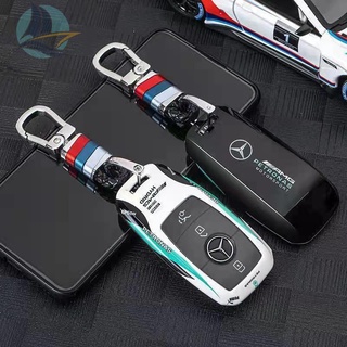 22 กล่องใส่กุญแจสำหรับรถเบนซ์ Mercedes-Benz ใหม่ s/e class e300l c260l a200l gle glc gla key case