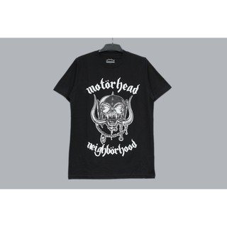 เสื้อยืด พิมพ์ลาย Motorhead สีดํา คุณภาพสูง สําหรับผู้หญิง