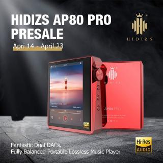 เครื่องเล่นเพลงบลูทูธ hidizs ap 80 pro mp 3 กับหน้าจอสัมผัส hifi flac usb dec dsd 64/128