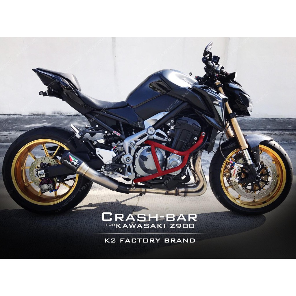 CRASH-BAR FOR KAWASAKI Z900 / แคชบาร์ (สีทักแชทสอบถาม)
