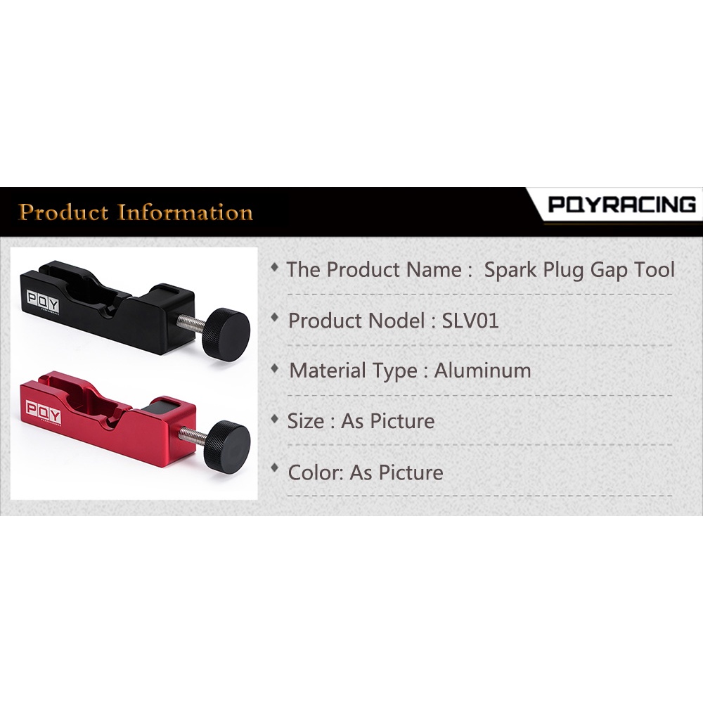 Universal Spark Plug Gap Tool Electrode Compresses 10mm 12mm 14mm 16mm