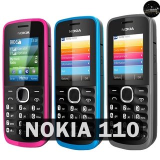 Nokia 110  3G (โนเกีย) ดูยูทูป ฟังเพลง ถ่ายรูป จอสี ภาษาไทย