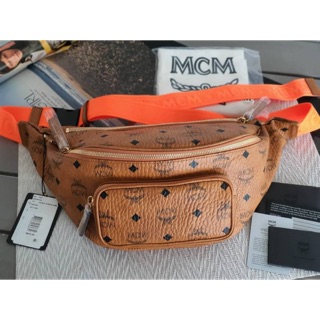 (ผ่อน0%)🚩แท้💯 MCM คาดอก MEDIUM FURSTEN BELT BAG