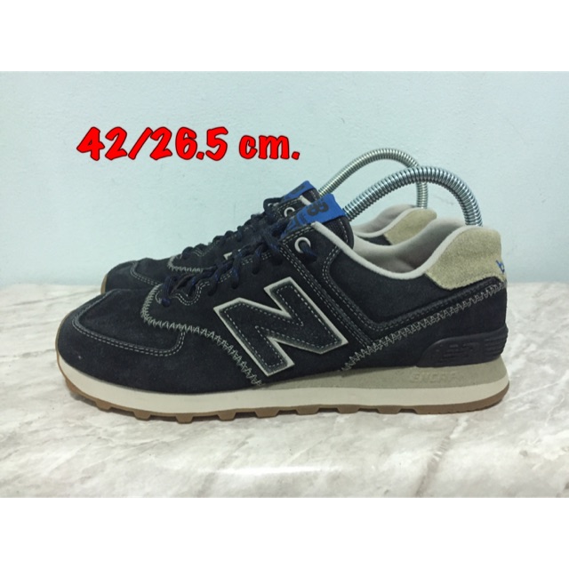 รองเท้าลำลอง New balance มือสองของแท้ รุ่น 574 พื้นเต็ม ไม่มีเย็บปะซ่อม งานเดิมๆ ซอฟส์เดิม ใส่เที่ยว