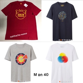 เสื้อยืดคอกลม Giordano แท้💯 size M อก 40 พร้อมส่ง‼️ผ้านุ่ม ใส่สบาย