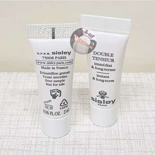 เซ็ทคู่ 2 หลอด!!! รูปหน้าดูกระชับได้รูป 😍 Sisley Double Tenseur instant &amp; long-term ขนาดทดลอง ของแท้ 100%