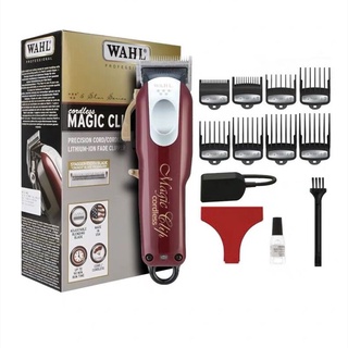 ของแท้ Wahl Magic Clip ปัตตาเลี่ยนตัดผม ไร้สาย แบตเตอรี่ Fa Thai สามารถใช้สําหรับการตัด จาง และแกะสลักได้