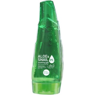 Baby Bright Aloe &amp; Snail Soothing  เจลว่านหางจระเข้ผสานเมือกหอยทาก ขนาด 250ml