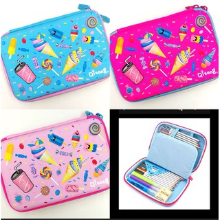 กล่องดินสอ smiggle ลายนูน 3 มิติ ลายไอศครีม