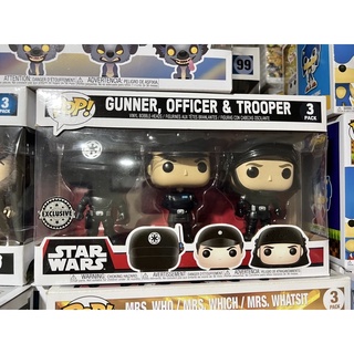 POP! Funko STAR WARS Gunner Office &amp; Trooper 3 Pack มือหนึ่ง ของแท้ 100%