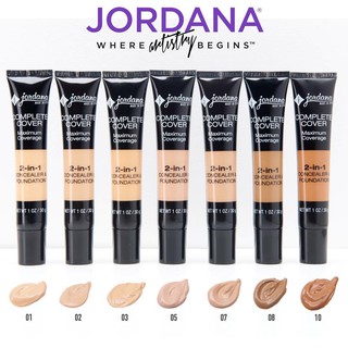 Jordana 2-IN-1 Concealer &amp; Foundation 30 g.