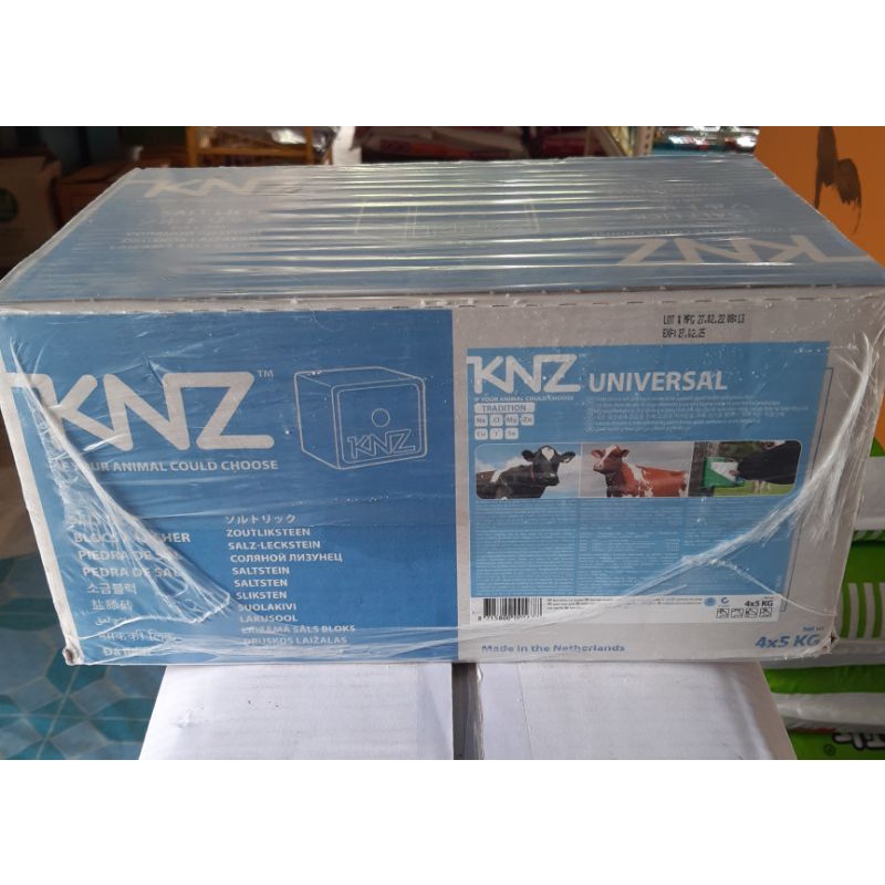 KNZ แร่ธาตุวัว นำเข้า ของแท้ !! ก้อนละ 5 กก.(ราคายกลัง) **ออเดอร์ละ1ลังเท่านั้น**