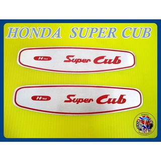 โลโก้  - HONDA  SUPER CUB   ขนาด 14..5 x 3 cm.