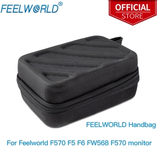 Feelworld เคสกระเป๋าถือแบบพกพาสําหรับ Feelworld F570 F 5 F6 F 568 F570 F6 Plus S55 Etc 5 . 7 " Camera Field Monitor ( Ls )