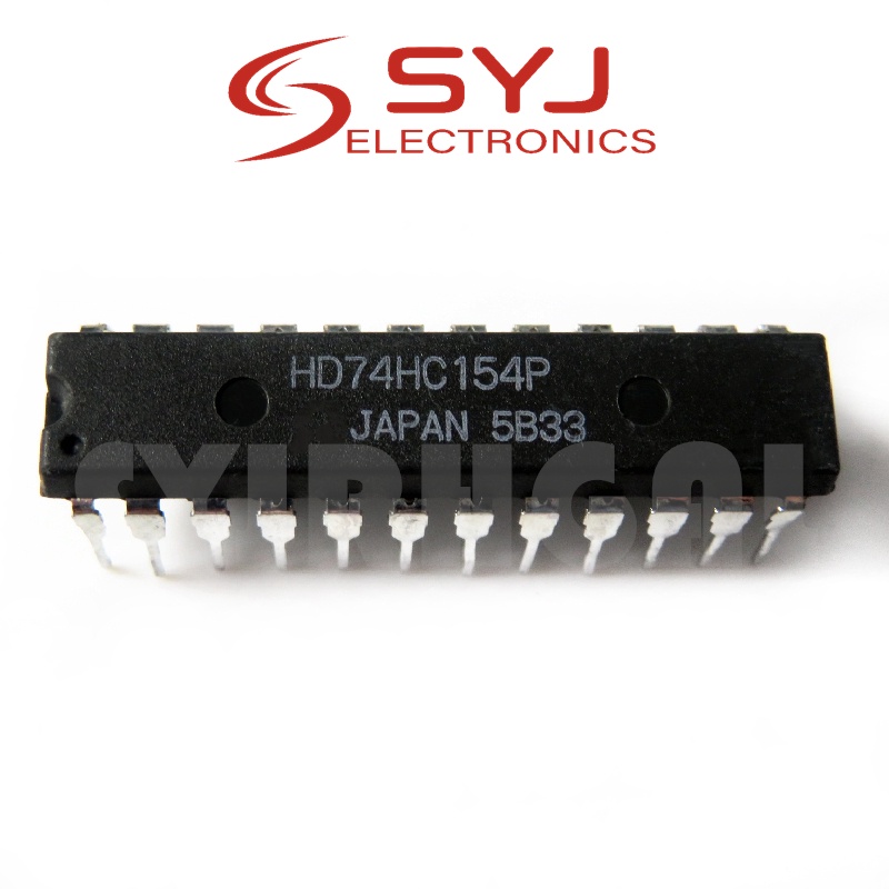 5 ชิ้น CD74HC154EN SN74HC154N CD74HC154 MC74HC154N MM74HC154 DIP-24 ในสต็อก