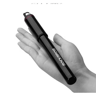 ROCKBROS เครื่องปั๊มแรงดันสูง แบบพกพา 150psi พร้อมบารอมิเตอร์ สําหรับ Presta Schrader Valvue