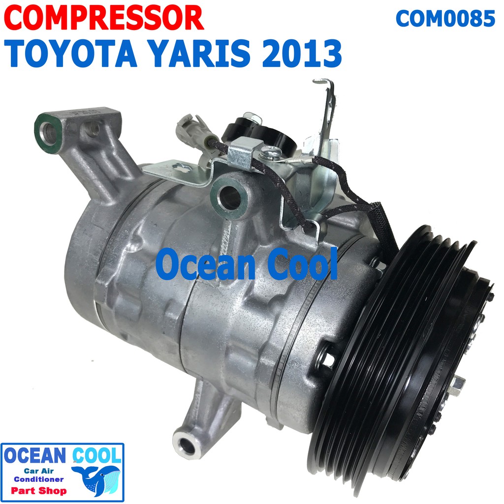 คอมเพลสเซอร์ โตโยต้า ยาริส 2014 - 2020 COM0085 10SE13C Compressor For Toyota Yaris  คอมแอร์ คอม คอมเ