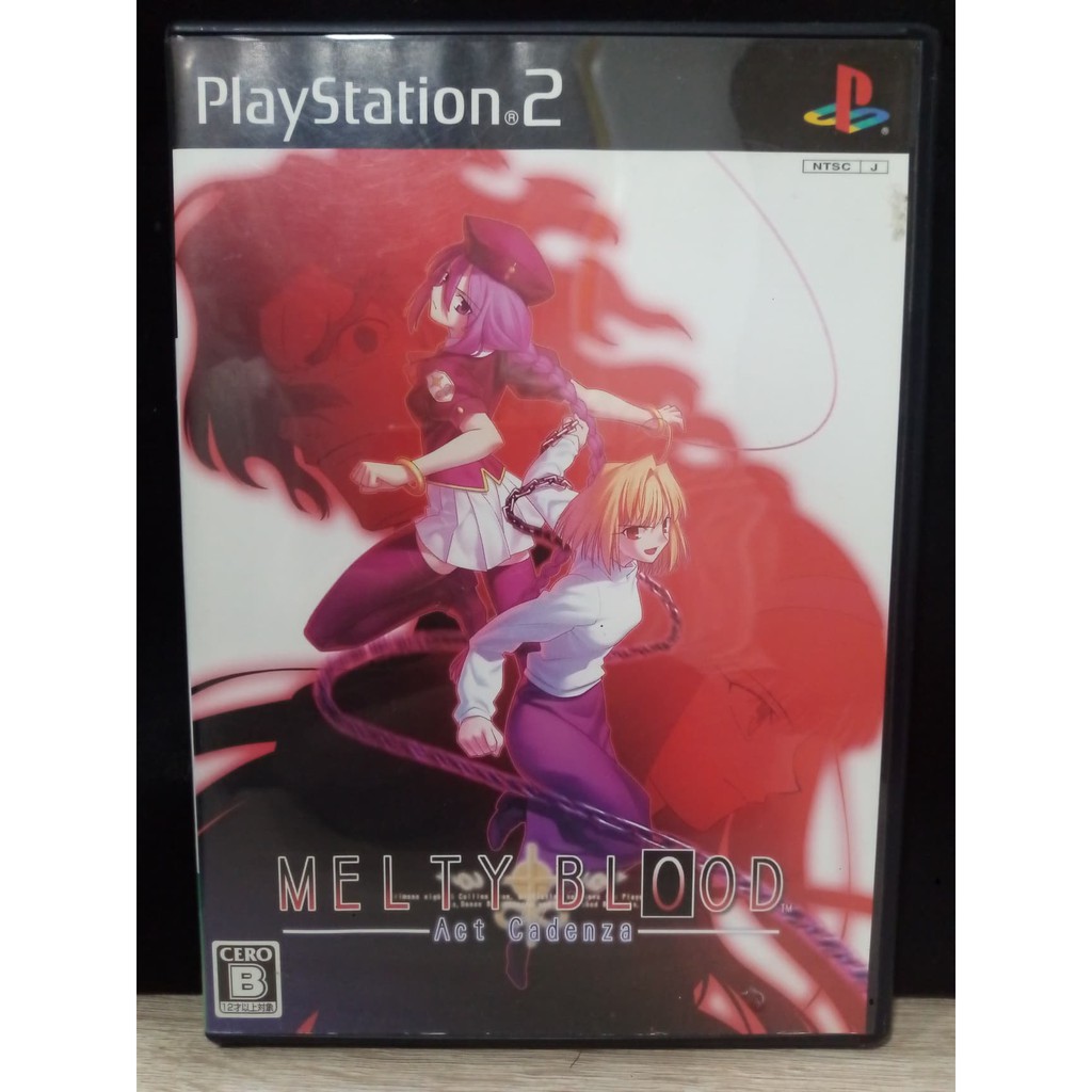 แผ่นแท้ [PS2] Melty Blood: Act Cadenza (Japan) (SLPM-66438)