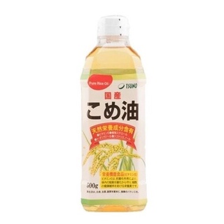 TSUNO Brand PURE RICE OIL น้ำมันรำข้าวจากญี่ปุ่น 100% 500ml.