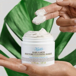 มาส์ก Kiehls Rare Earth Deep Pore Cleansing Masque 125ml.