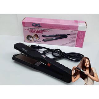 ที่หนีบผม เครื่องหนีบผม ม้วนผม หนีบเงา ยืดผม เครื่องรีดผม CKL-818 ION HAIR - PERMING MACHINE