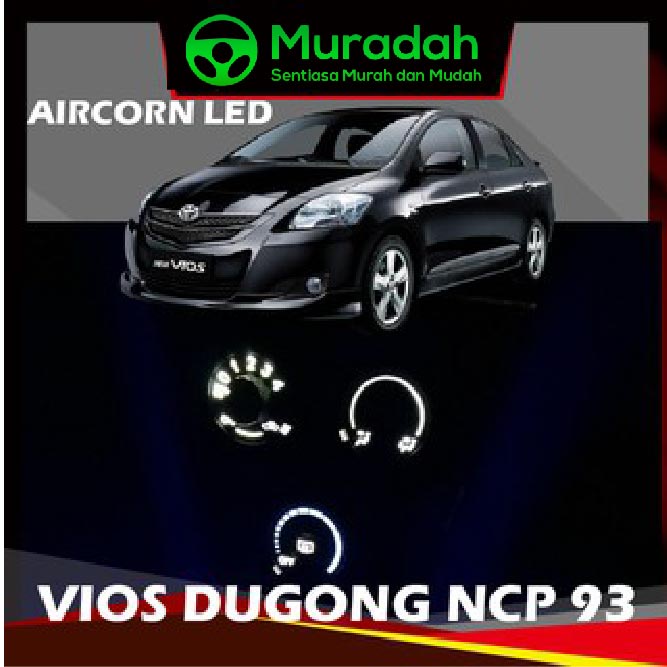 [เกรดสูง]Toyota Vios 2007-2012 NCP93 Aircond หรือเกียร์หลอดไฟ LED Replacment รถอุปกรณ์เสริม Vac Auto