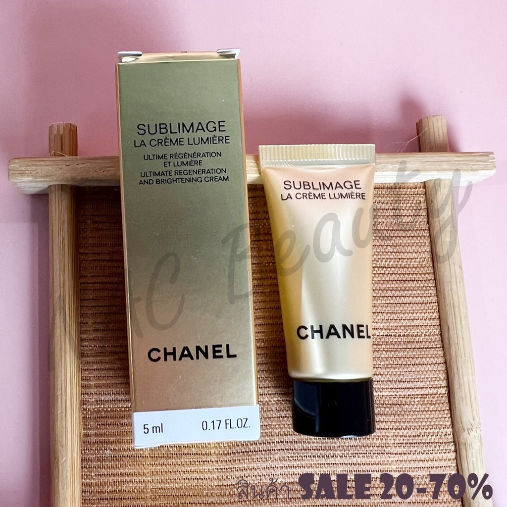 ป้ายไทย_ของแท้ 100%_Chanel Sublimage La Creme Lumiere ขนาด 5ml