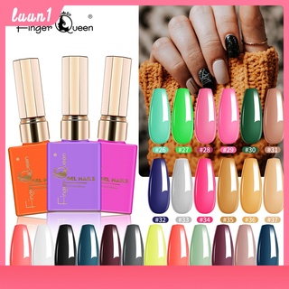 ยาทาเล็บเจล finger queen Nail polish15mlสีเจลทาเล็บ Modelones สีเจล สีทาเล็บเจล ติดทนนาน เม็ดสีแน่น ยูวีเจล เคลือบเล็บ สําหรับร้านทําเล็บ พร้อมส่ง【01-48】Cod