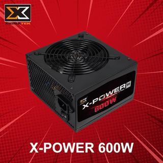 เพาเวอร์ซัพพลาย Xigmatek รุ่น X-Power 600W ประกันศูนย์ 3 ปี