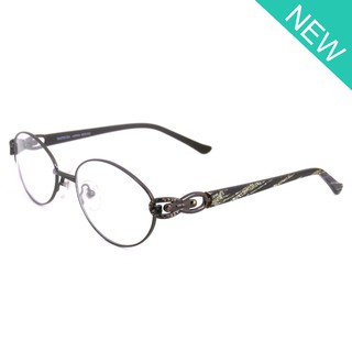 MATSUDA แว่นตา รุ่น M-52 สีน้ำตาล กรอบเต็ม ขาสปริง วัสดุ สแตนเลส สตีล (สำหรับตัดเลนส์) กรอบแว่นตา Eyeglasses