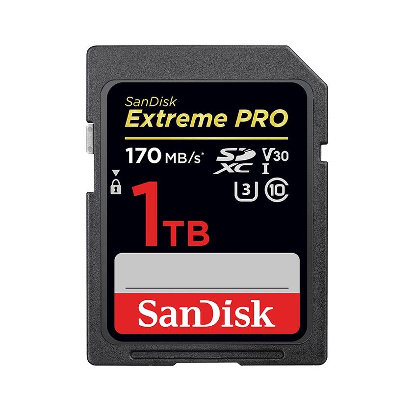 SanDisk Extreme Pro SDXC, SDXXY 1T00, Model : SDSDXXY-1T00-GN4IN