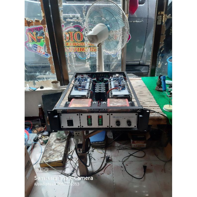 เครื่งเสียงพาวเวอาแอมป์5500w