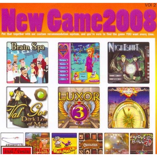 แผ่นเกมส์ คอมพิวเตอร์ PC New Game 2008 v.2 ( 1 CD )