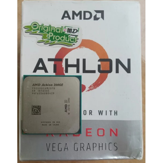 Athlon 200GE AMD AM4 VEGA 8 ไม่ใช่ 220ge 240ge a8 9600 2200g 3200g