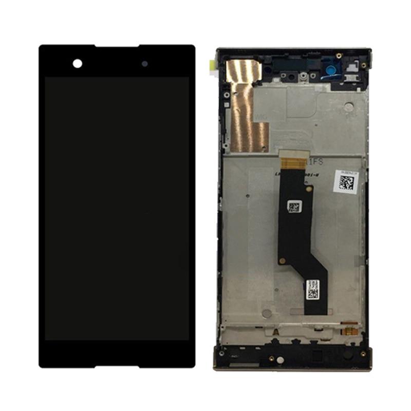 หน้าจอสัมผัส LCD พร้อมกรอบ สําหรับ Sony Xperia XA1 G3116 G3121 G3123 G3125 G3112