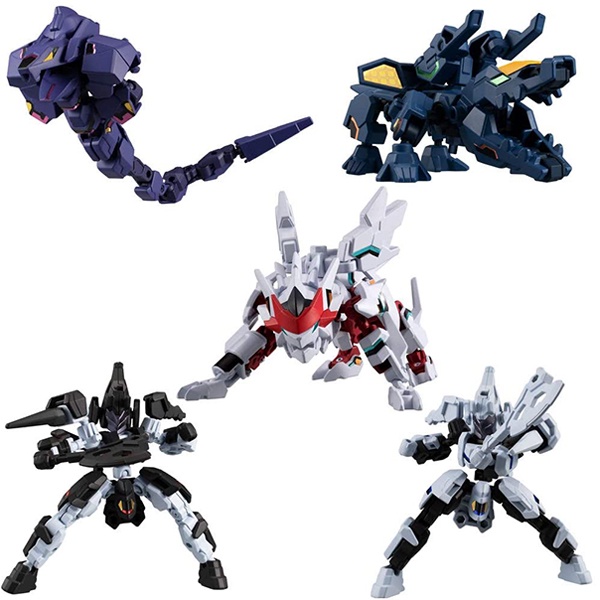 [ครบ Set 5 กล่อง] Bandai AnimaGear #4 4549660465577 (Plastic Model)