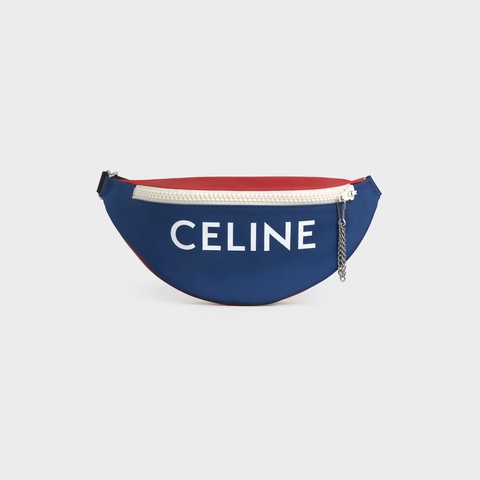 Brand new authentic Celine printed nylon belt bag