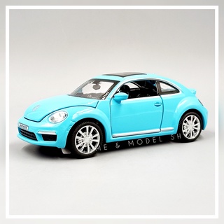 **สินค้าพร้อมส่ง** Volkswagen Beetle GSR 1:32 [JIAYE MODEL] โมเดลรถโฟล์คสวาเก้น บีทเทิ้ล จีเอสอาร์ สีฟ้า, แดง, เหลือง