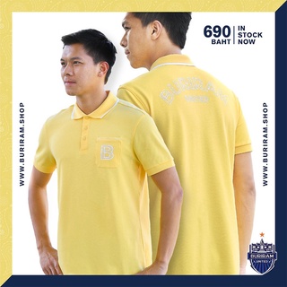 เสื้อโปโลบุรีรัมย์ยูไนเต็ด 2021 สีเหลือง ของแท้จากสโมสร BURIRAM UNITED