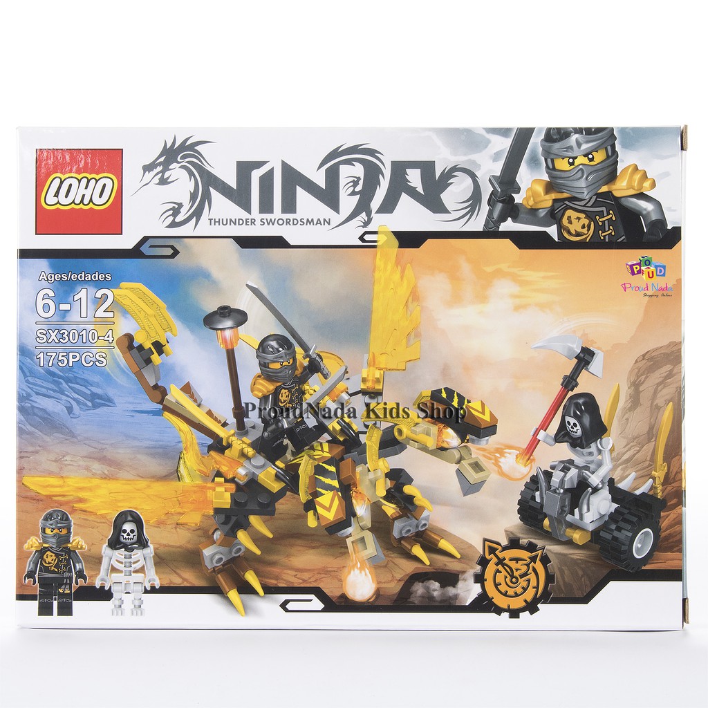 ProudNada Toys ตัวต่อนินจา มังกร LOHO NINJA 175 PCS SX3010-4