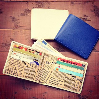 05-169 bi-fold wallet – artist กระเป๋าสตางค์หนังแท้ กระเป๋าตังค์หนังแท้ ยี่ห้อ klaas ของแท้