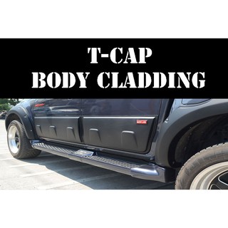 BODY CLADDING กาบข้างประตู D-MAX 2012-2019 สำหรับ รถสูง (CAB/2 ประตู)