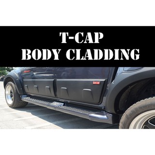 BODY CLADDING กาบข้างประตู D-MAX 2012-2019 สำหรับ รถสูง (CAB/2 ประตู)